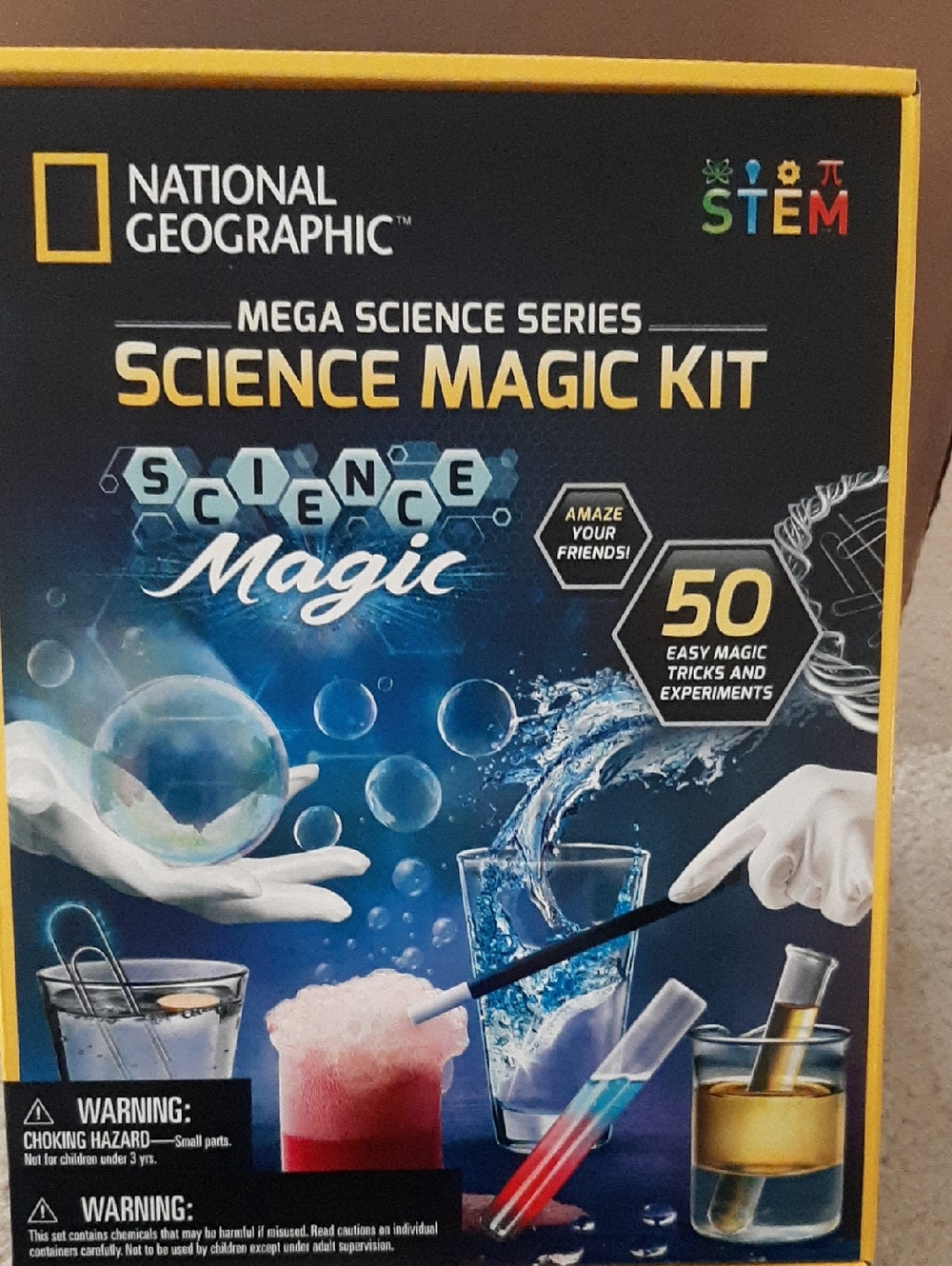 National Geographic Science Magic Kit -NIB